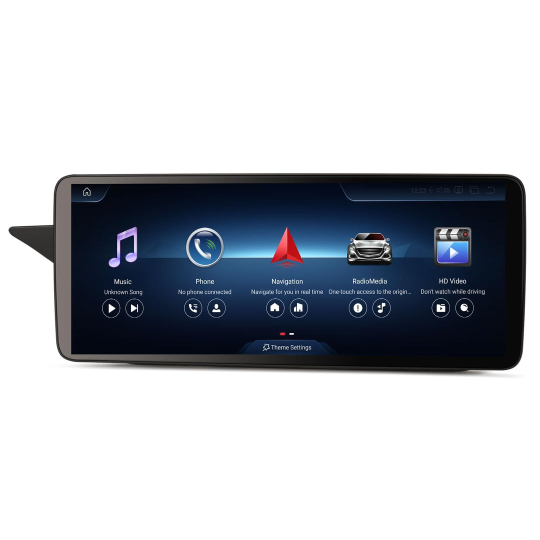 Erisin Qualcomm 8-Kern 8GB+128GB Android 14 Autoradio für Mercedes Benz W212 S212 E-Klasse NTG 4.5 1