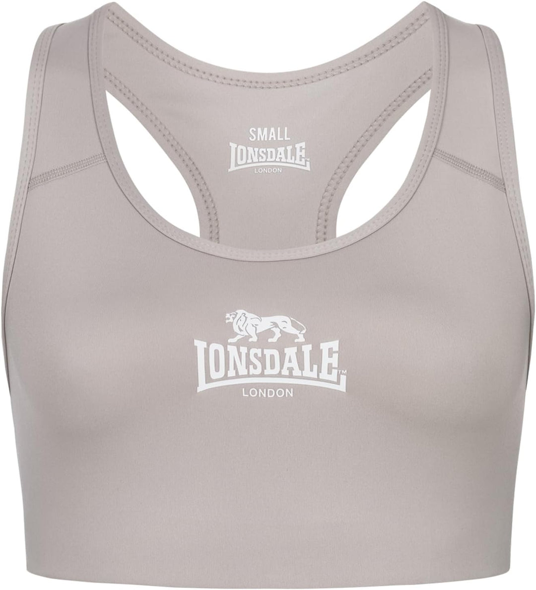 Lonsdale Frauen Sport-BH WARDOUR, M Grey/White