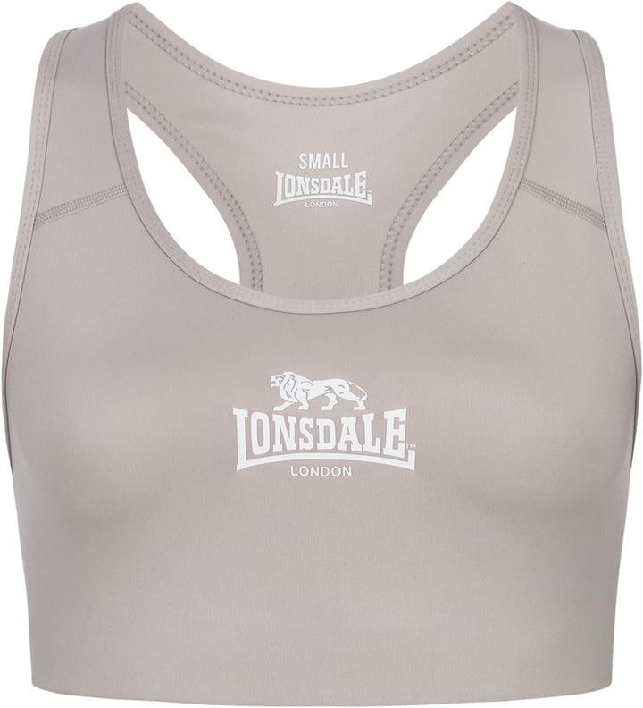 Lonsdale Frauen Sport-BH WARDOUR L Grau, L Grau