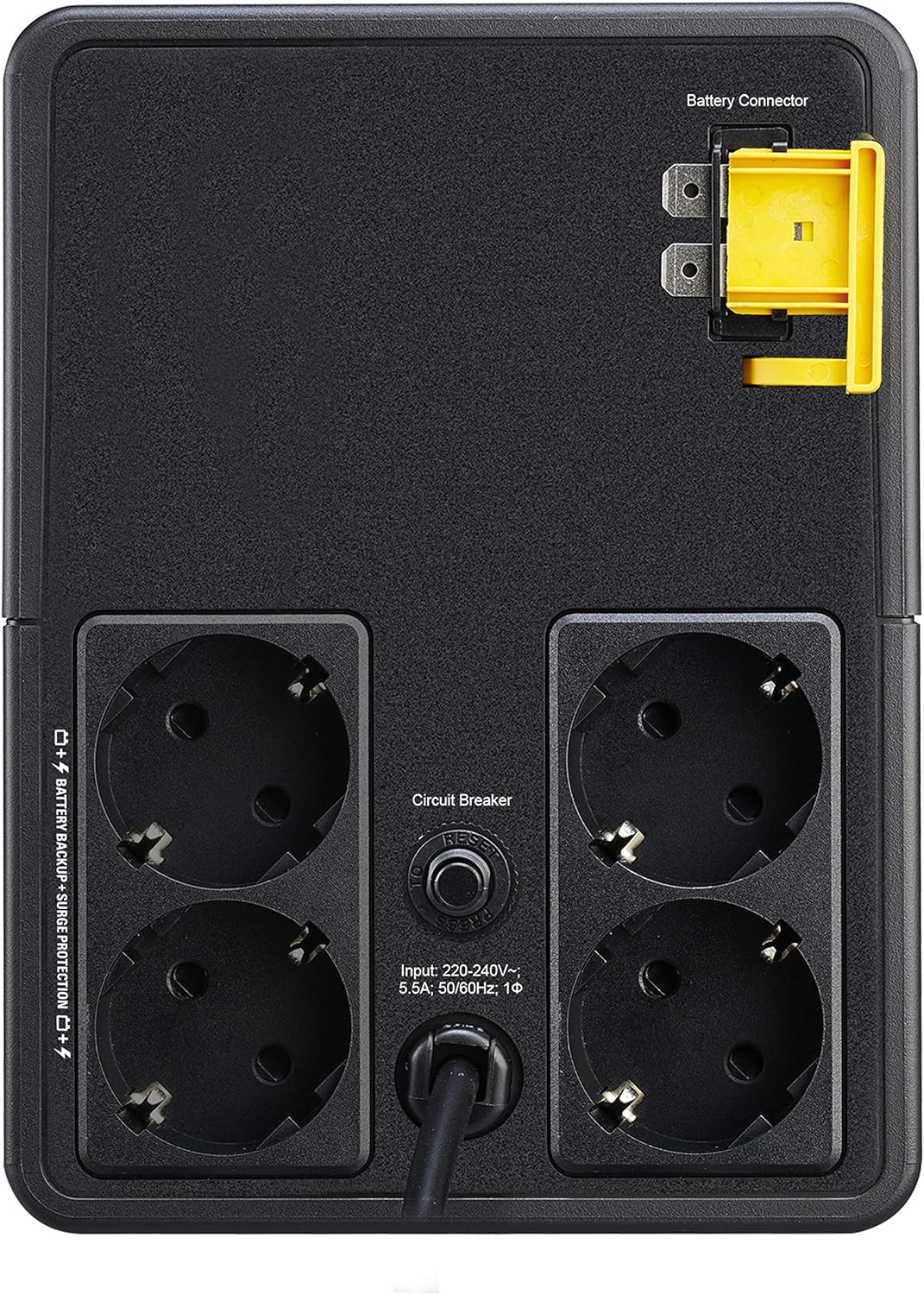 APC Easy UPS - BVX1200LI-GR - unterbrechungsfreie Stromversorgung 1200 VA mit Schuko Ausgängen, Batt