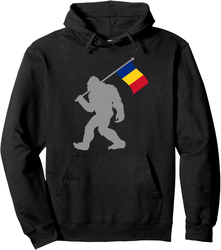 România oder Rumänische Fahne auf Rumänien Flagge Pullover Hoodie