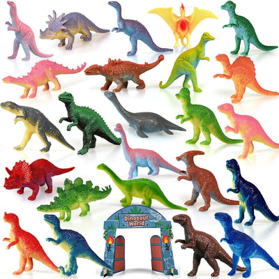 iZoeL Adventskalender 2024 Dinosaurier Kinder Jungen Dino Adventskalender 24 Dinosaurfiguren Füllung