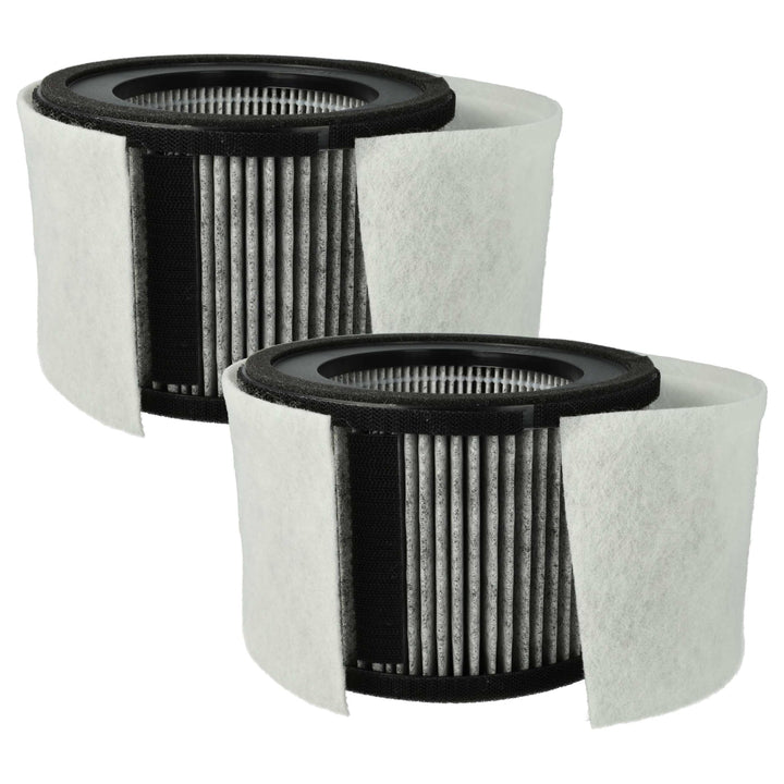 vhbw 2x Filter kompatibel mit Leifheit/Soehnle Airfresh Clean 300, 400 Luftbefeuchter - Luftfilter