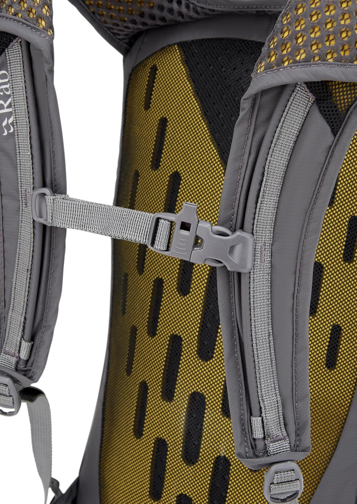 Rab Tygen Rucksack, leicht, atmungsaktiv, Tagesrucksack für Reisen, Wandern und Pendeln Graphen 12-L