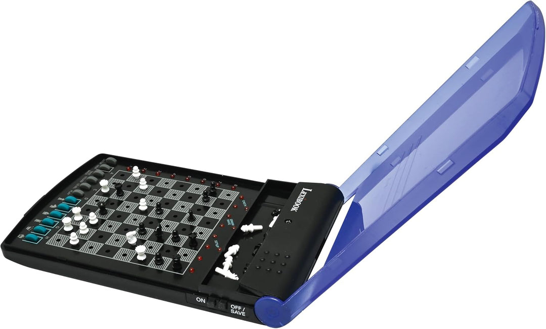 Lexibook, Elektronisches Reiseschachset, 32 Figuren, 64 Schwierigkeitsstufen, 1 bis 2 Spieler, Strat