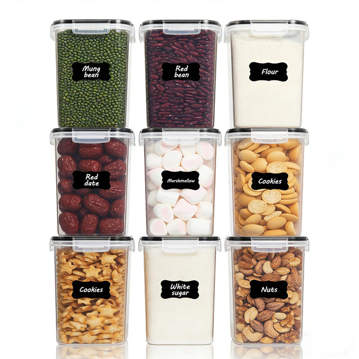 Vtopmart 2L Vorratsdosen Set, Müsli Schüttdose &amp; Frischhaltedosen, BPA frei Kunststoff Vorratsdosen
