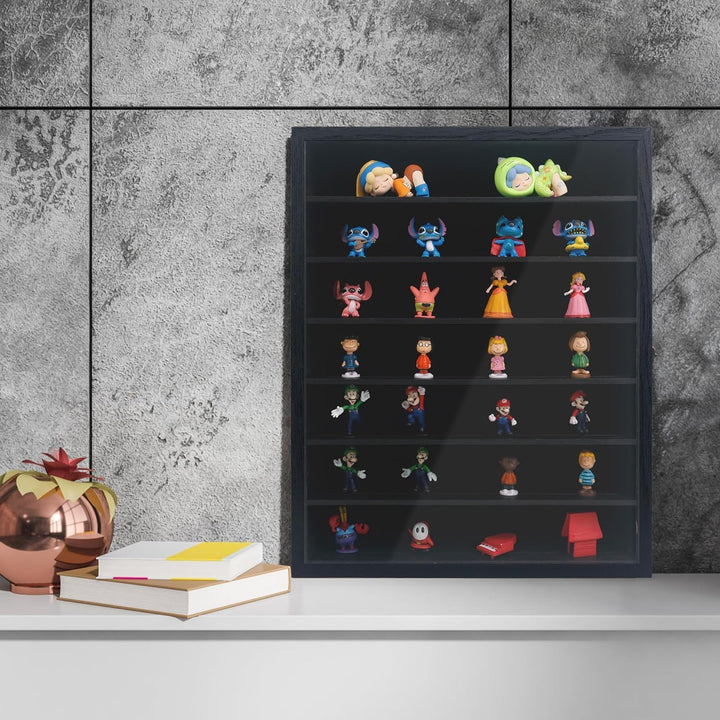 GraduationMall 3D Bilderrahmen mit Abnehmbaren Regalen 40x50cm Tief Objektrahmen zum Befüllen für Mi