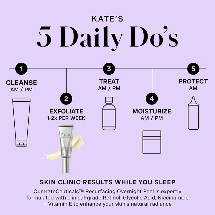 Kate Somerville KateCeuticals Resurfacing Overnight Peel | Klinikqualität Gesichtspeeling | leistung