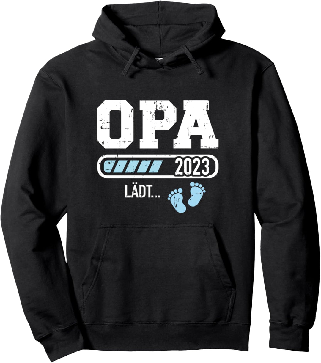 Opa 2023 lädt Schwangerschaft verkünden Pullover Hoodie