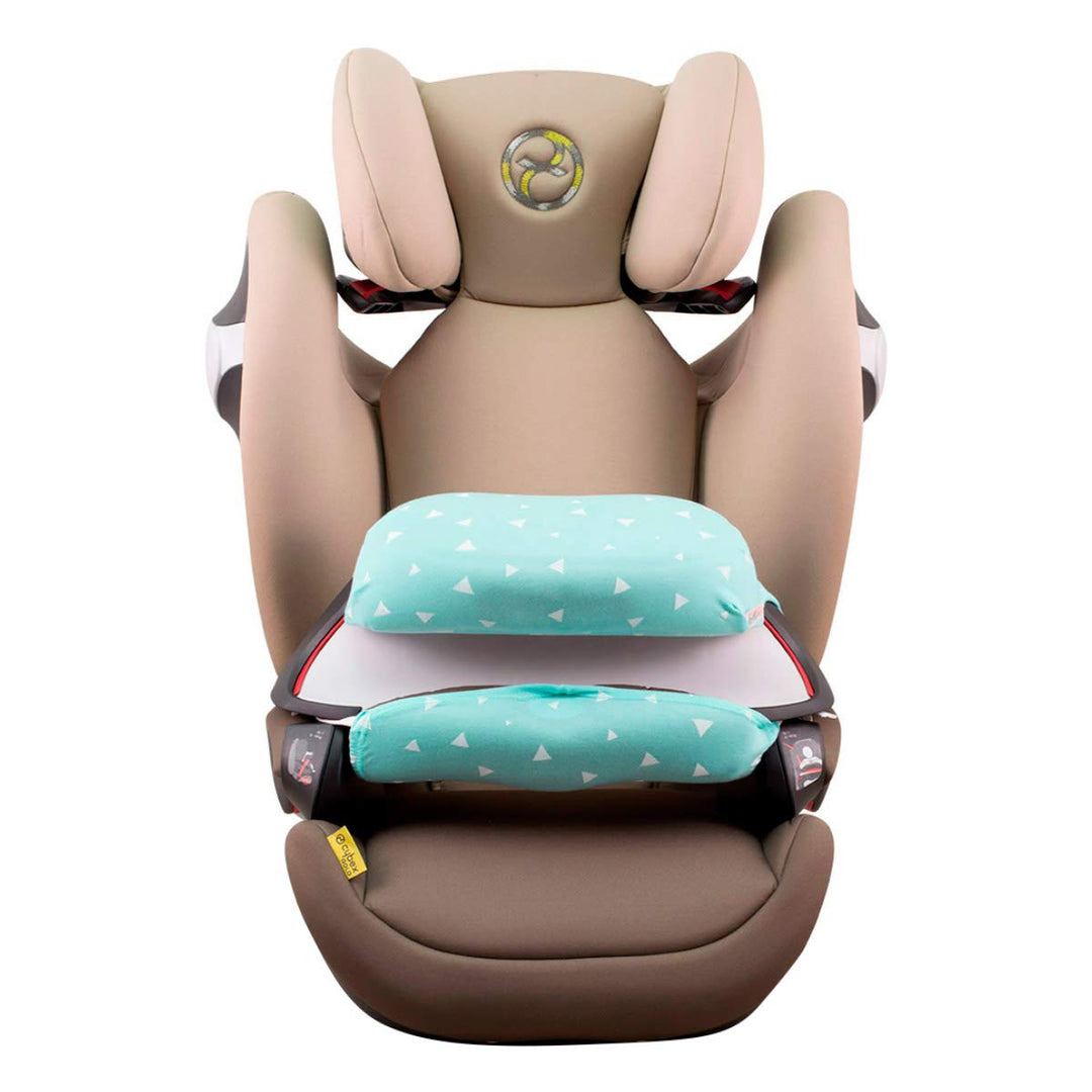 JYOKO KIDS Bezug für Zubehör kompatibel mit Cybex Pallas M (Mint Sparkles), Mint Sparkles