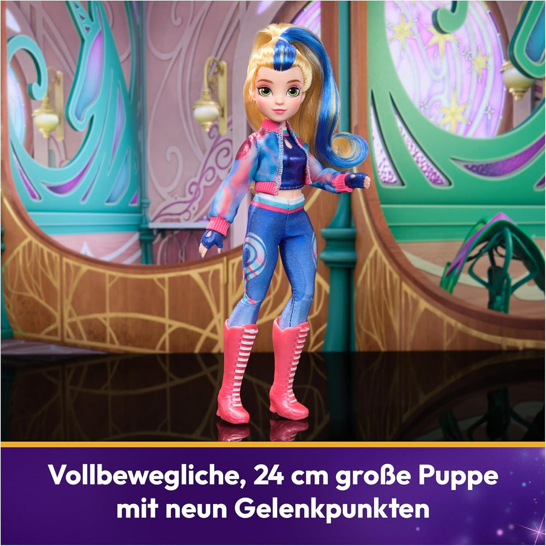 Unicorn Academy Ankleidepuppe Isabel - die Originalpuppe zur beliebten Netflix-Serie, 24 cm gross un