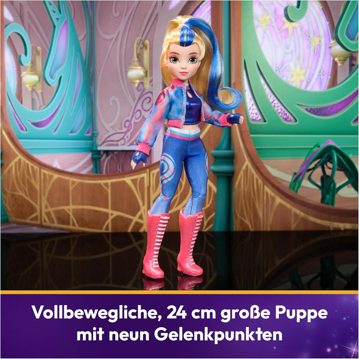 Unicorn Academy Ankleidepuppe Isabel - die Originalpuppe zur beliebten Netflix-Serie, 24 cm gross un