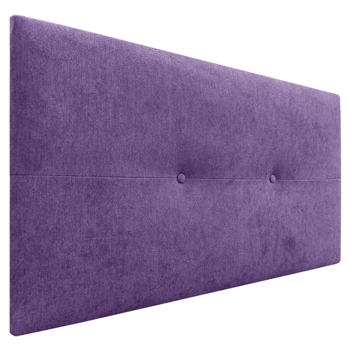 DHOME Kopfteil aus Kunstleder oder Stoff AQUALINE Pro Kopfteil Polsterkopfteil Luxusbett (Stoff Lila
