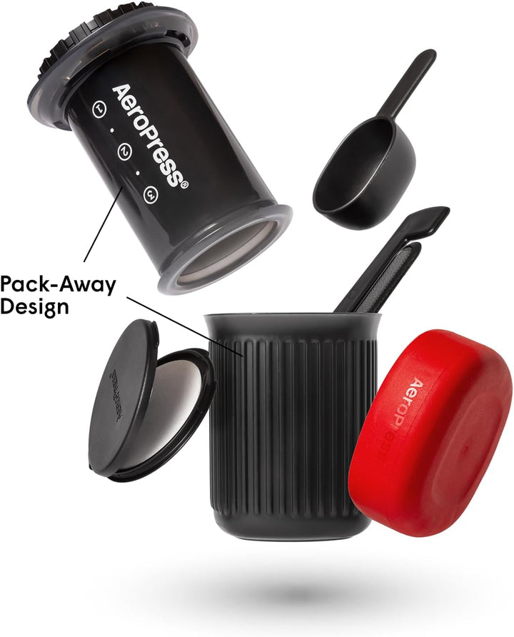 AeroPress 10R11 Go, plastik, 8 ounces,