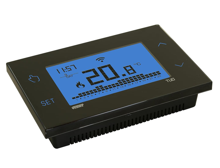 VEMER VE788700 TUO WiFi Batterie - Thermostat Heizung Smart Home, WLAN Raumthermostat, Wochenprogram