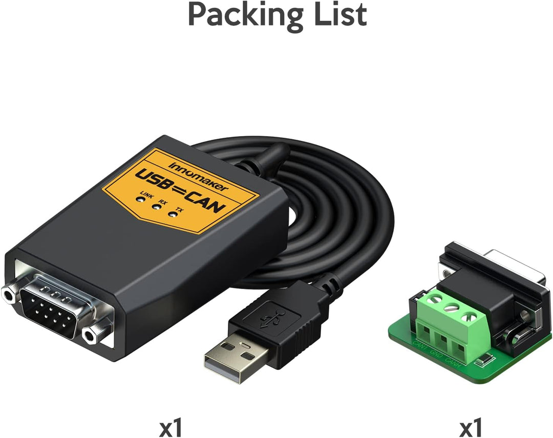 USB zu CAN Konverter Kable for Raspberry Pi4/Pi3B+/Pi3/Pi Zero(W)/Jetson Nano/Tinker Board and Any S