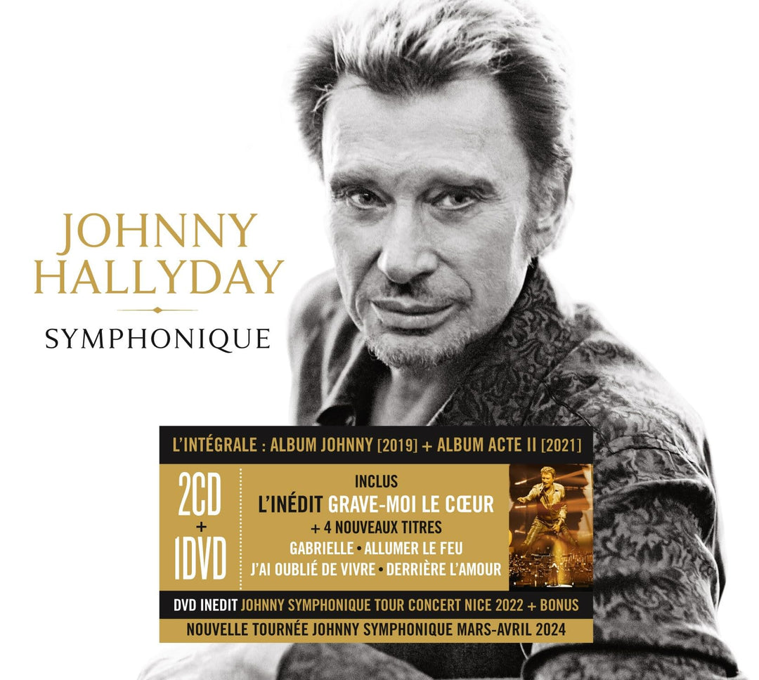 Johnny Hallyday Symphonique, Audio-CD