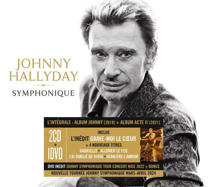 Johnny Hallyday Symphonique, Audio-CD