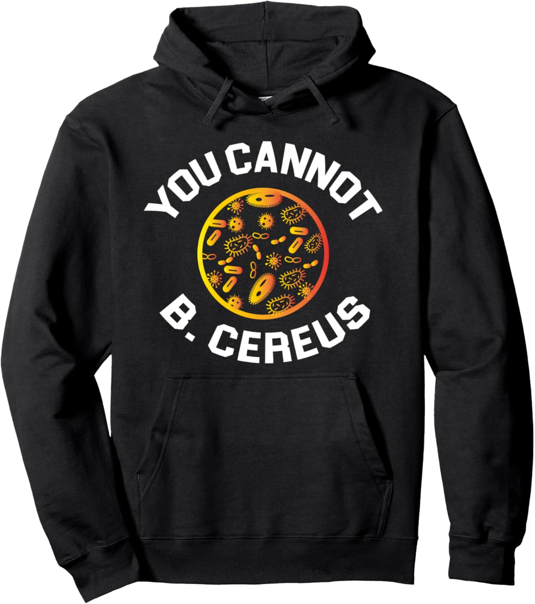 Bakterien Wortspiel Für Mikrobiologen - Lustiges Biologie Pullover Hoodie