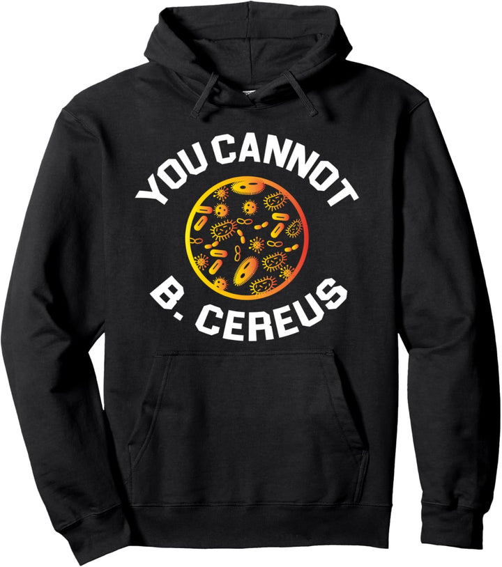 Bakterien Wortspiel Für Mikrobiologen - Lustiges Biologie Pullover Hoodie