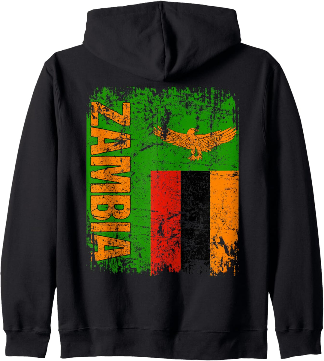 SAMBIA Flagge | Damen Herren Kinder SAMBIA Kapuzenjacke