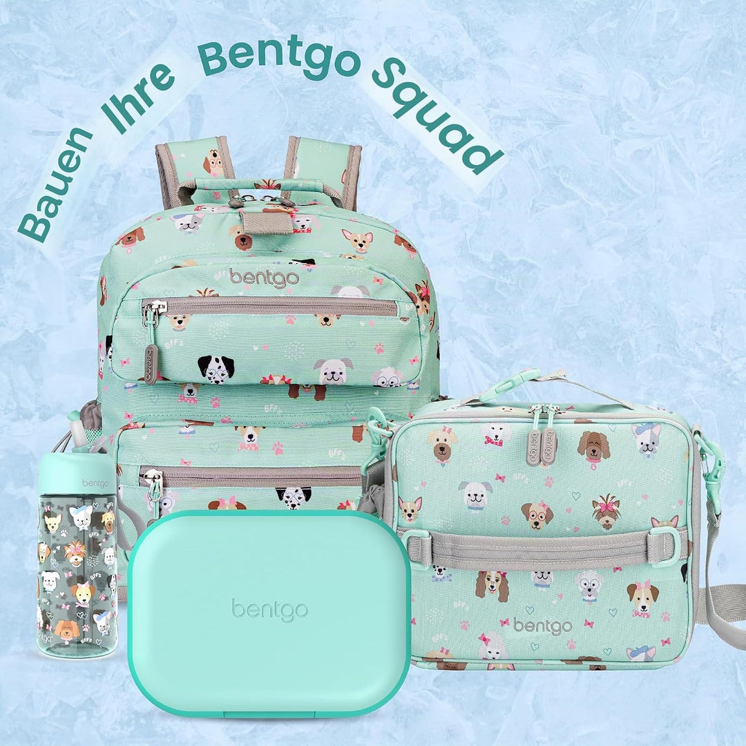 Bentgo® Kids Chill Lunchbox – Bento-Style Lunch-Lösung mit 4 Fächern und herausnehmbarem Eisbeutel f