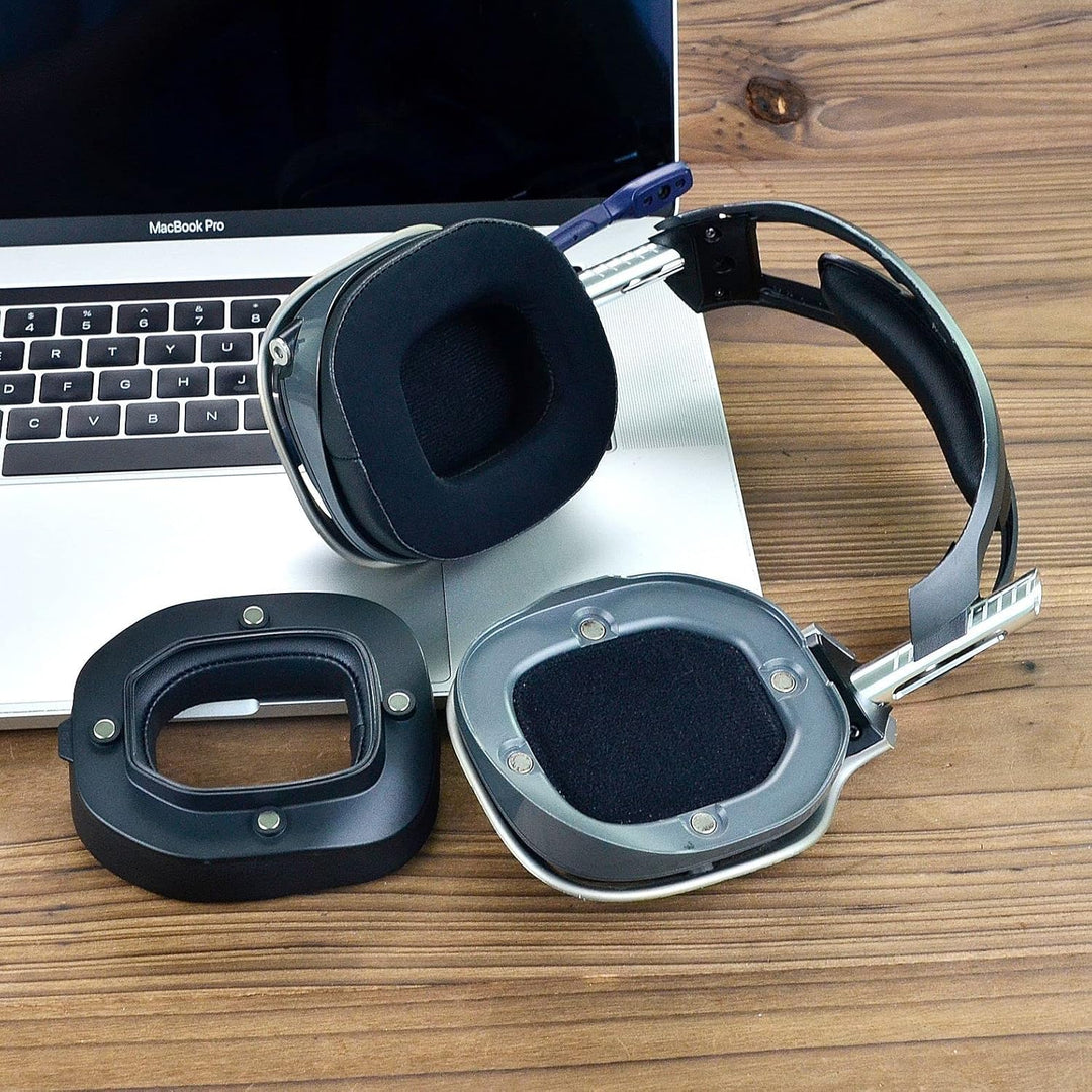 Yaowanguan A40 TR Ohrpolster, Ersatz-Ohrpolster, Stirnbänder für Astro Gaming A40 TR kabelgebundenes