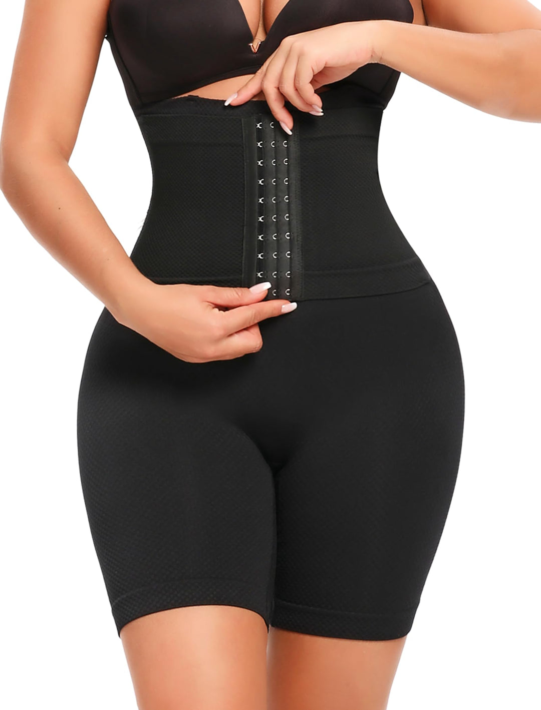 SURE YOU LIKE Taillenformer Shapewear Damen Bauchweg Miederpant Damen Bauchweg Unterhose Mit Korsett