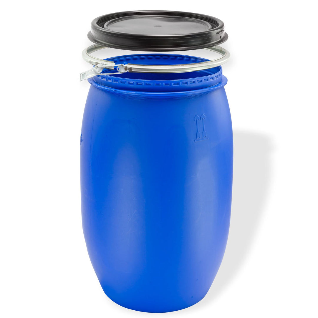 DEMA Maischefass 120 l, Weithalsfass, blau