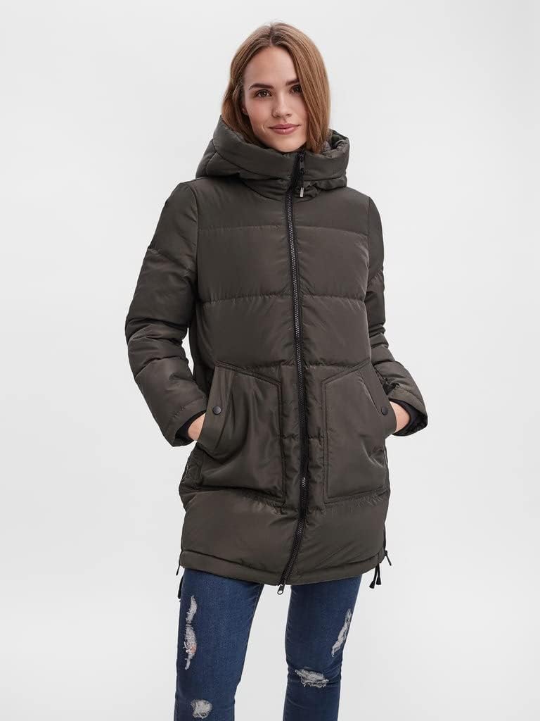VERO MODA Damen Daunenjacke XS Peat, XS Peat