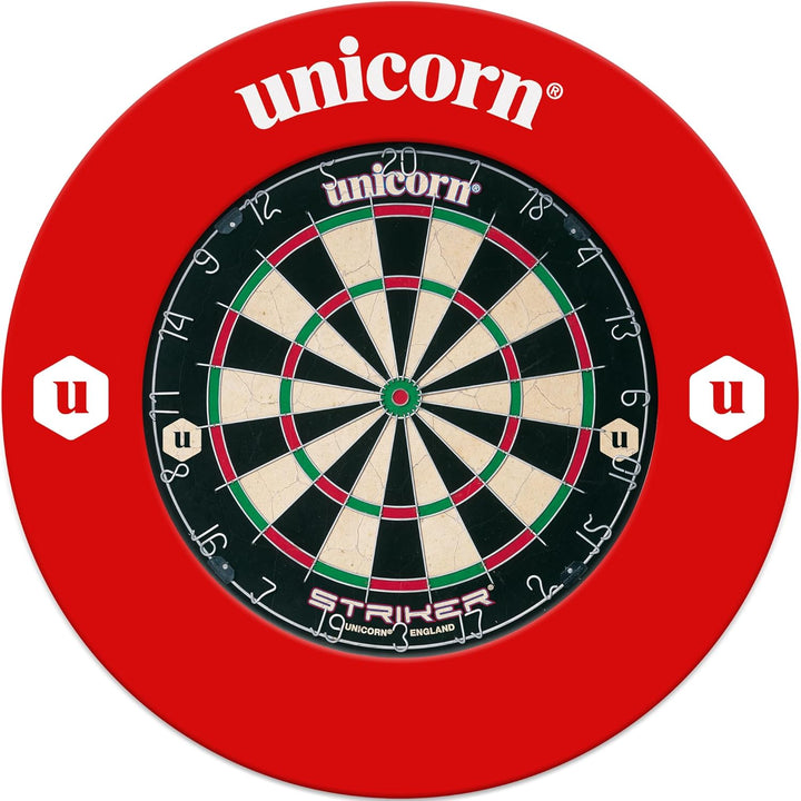 UNICORN Striker Board & Surround Heimdartszentrum Einheitsgrösse Rot, Einheitsgrösse Rot