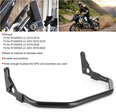 R1200Gs,Motorrad Navigationshalterung, Motorrad Navigationshalterung Front Bar Telefon GPS Halter Pa