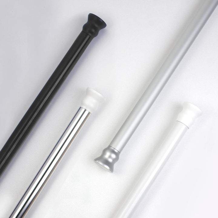 RIDDER Duschvorhangstange Wien ausziehbar chrom glänzend 70-115 cm 70-115 cm Chrom Glänzend, 70-115