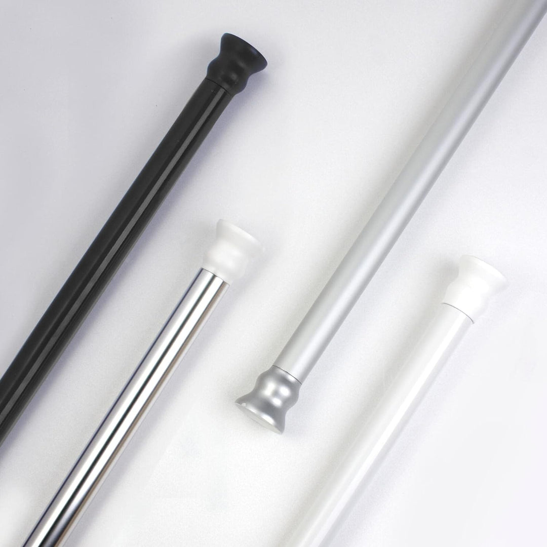 RIDDER Duschvorhangstange Wien ausziehbar chrom glänzend 70-115 cm 70-115 cm Chrom Glänzend, 70-115
