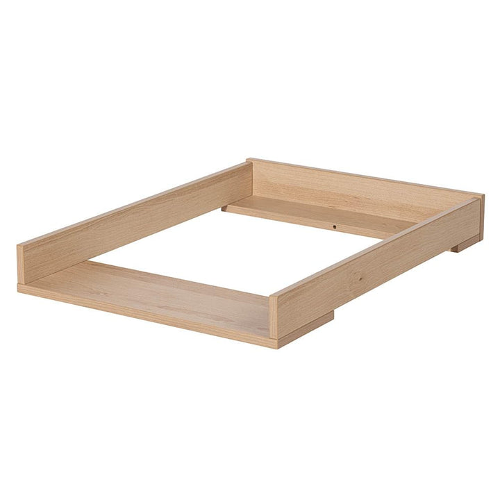 Wickelaufsatz für Kommode weiss – Holz Wickelbrett für Baby, stabil & sicher, passend für Wickelunte
