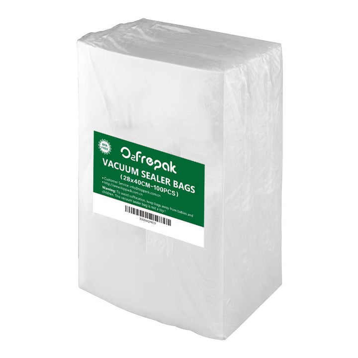 O2frepak 100 Beutel 28x40cm Vakuumier Beutel Vakuumbeutel für Lebensmittel,BPA-Frei Sous Vide Vakuum