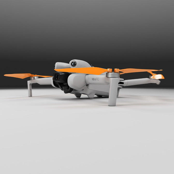 Master Airscrew Super Stealth Propeller für DJI Mini 4 Pro &amp; Mini 3 Pro - Orange, 4 Propeller im Set