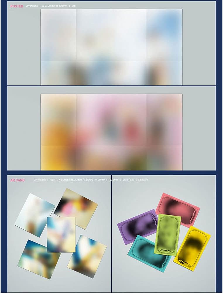 TXT The Chaos Chapter : Fight or Escape 1st Repackage Album Tomorrow X Together [+Extra Photocard an