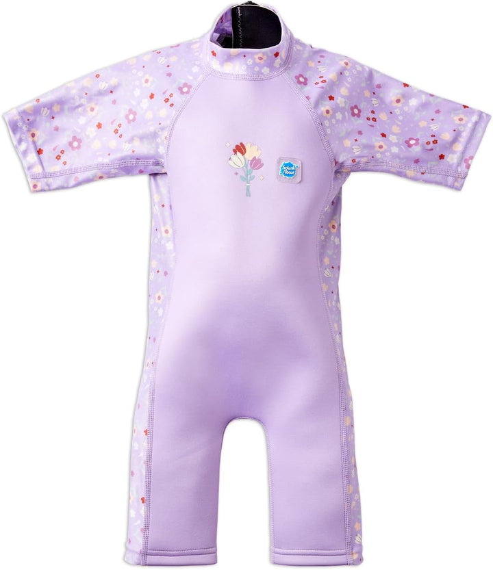 Splash About UV Sun and Sea Wetsuit Lilac Spring 1-2 Jahre, Lilac Spring 1-2 Jahre