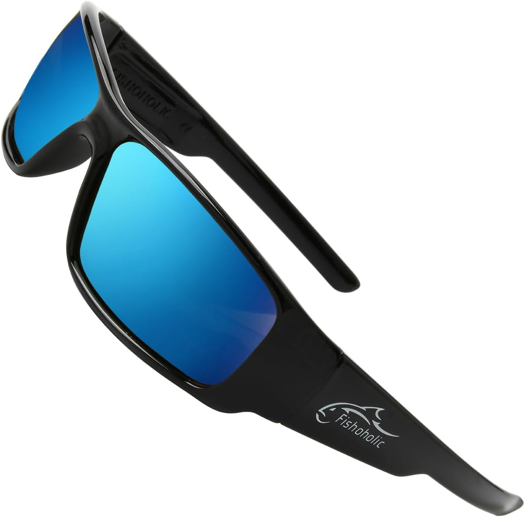 Fishoholic Polarisierte Angel-Sonnenbrille UV400-9 Farben als Angelgeschenk für Männer und Frauen, G