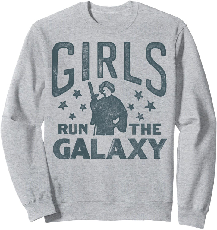 Star Wars Princess Leia Girls Run The Galaxy C1 Sweatshirt