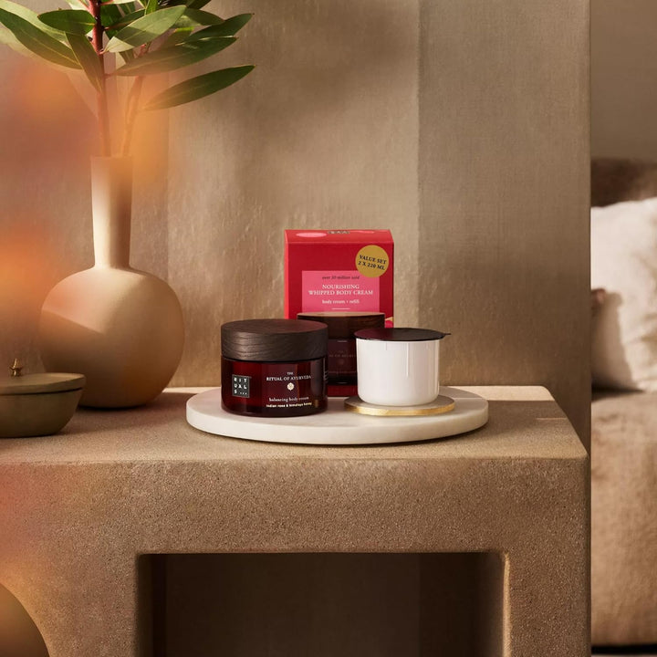 RITUALS Körpercreme + Nachfüllpackung The Ritual of Ayurveda – Creme mit indischer Rose und Süssmand