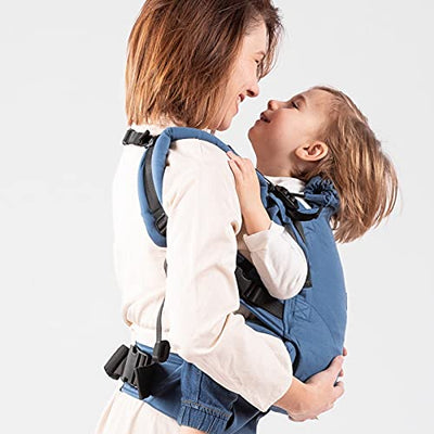 Isara The One Bluestone Babytrage - verstellbaren Babybauchtrage - 3-20 kg - Für Neugeborenen ab geb