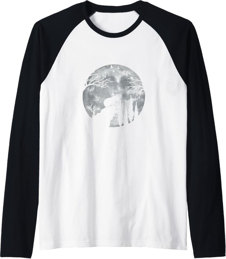 Capybara Wasserschwein Nagetier - Vollmond Capybara Raglan