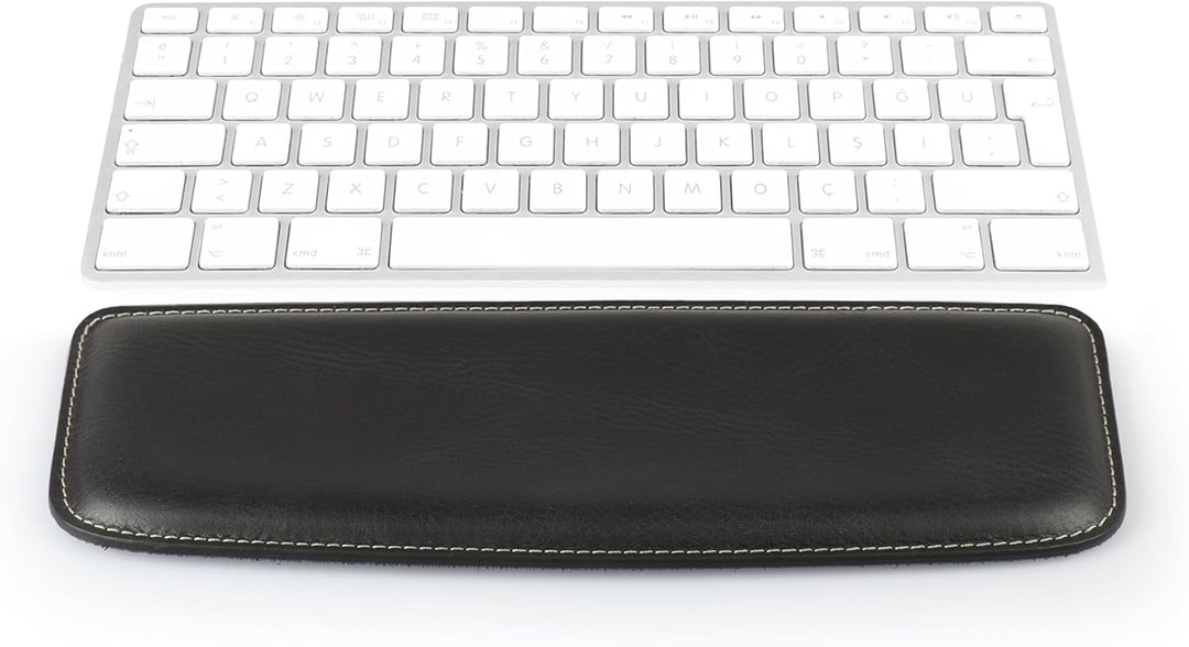 Londo Echtes Leder Tastaturpad - Premium Ergonomische Unterstützung für Komfortables Tippen bei der