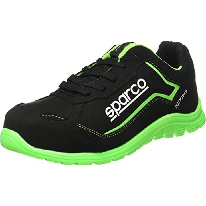 Sparco Unisex Nitro Industrial Shoe, Black, 47 EU