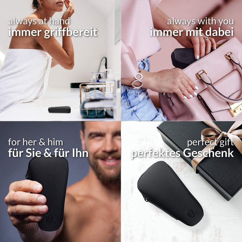 marQus Nagelset Herren und Damen 5 teilig - Feile aus Solingen - Maniküre Set Herren und Damen, Nage