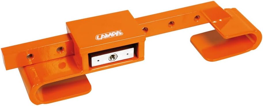 Lampa 98568 Grosses Schloss/Türsicherung aus gehärtetem Stahl