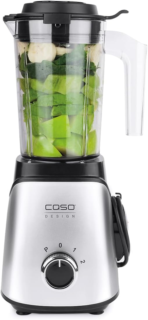 CASO B300 VacuServe – Mixer mit Vakuumfunktion, Smoothies/Shakes bleiben länger frisch,,hochwertige