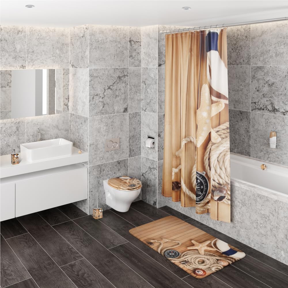 Sanilo Badematte 53 x 53 cm, rutschfeste Duschmatte für Dusche und Badewanne, Antirutschmatte maschi